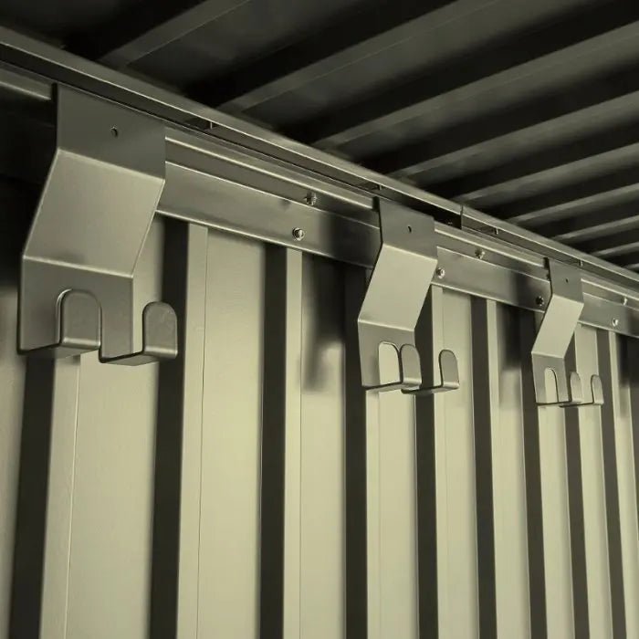 Alton Shed 10FT x 6FT W 3m x D 1.84m x H 2.13m Green - Outdoor Structures UK