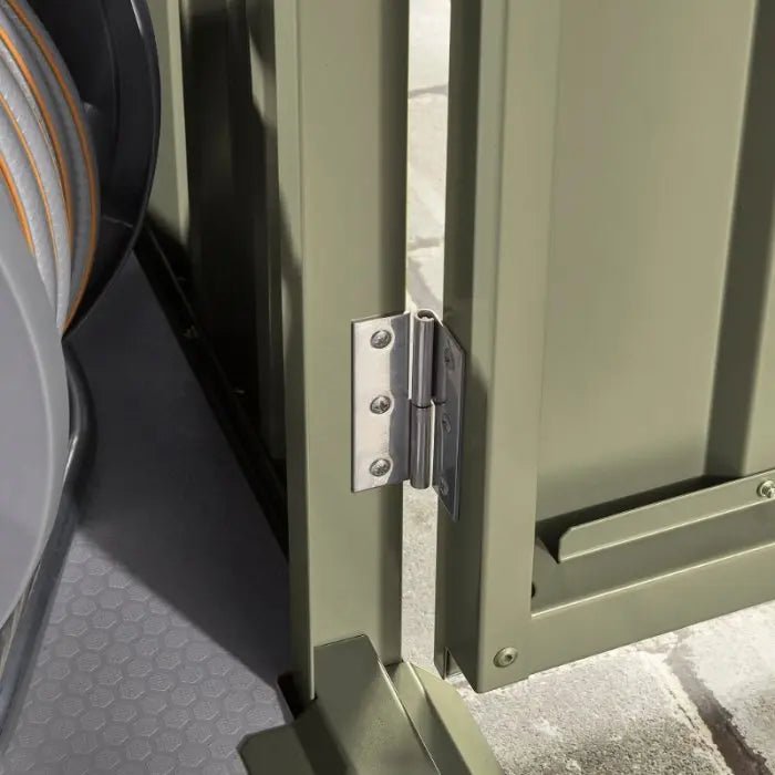 Alton Shed 10FT x 6FT W 3m x D 1.84m x H 2.13m Green - Outdoor Structures UK