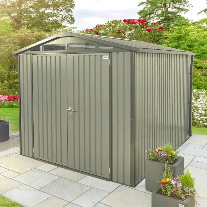 Alton Shed 10FT x 6FT W 3m x D 1.84m x H 2.13m Green - Outdoor Structures UK