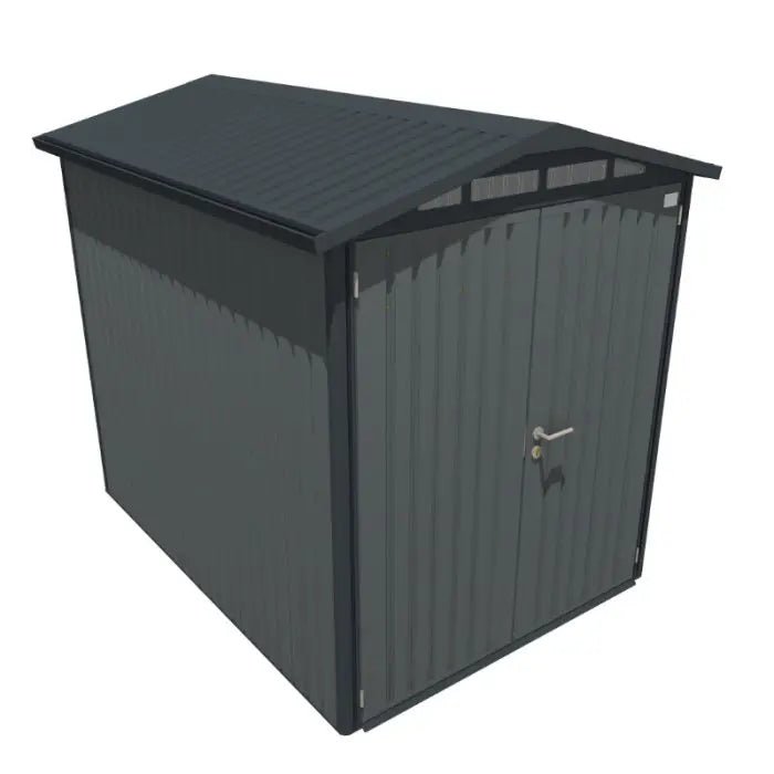Alton Shed 10FT x 6FT W 3m x D 1.84m x H 2.13m Grey - Outdoor Structures UK