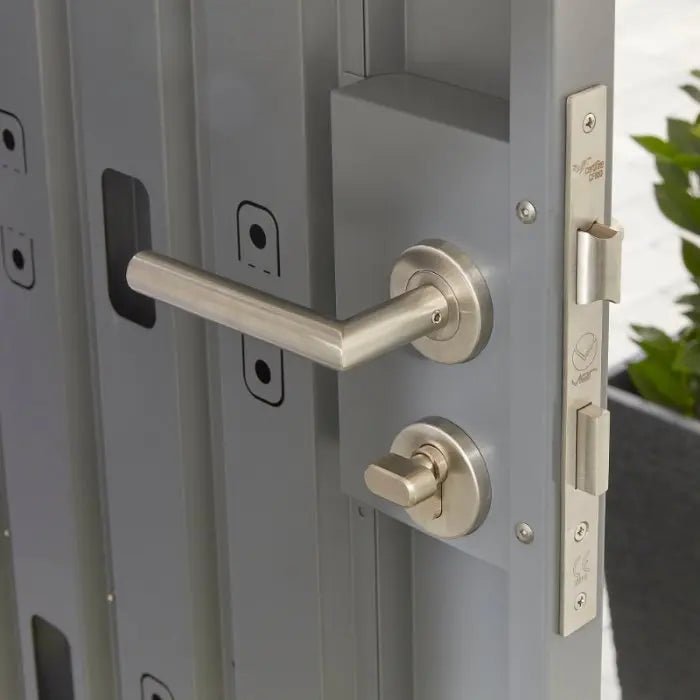 Alton Shed 10FT x 6FT W 3m x D 1.84m x H 2.13m Grey - Outdoor Structures UK