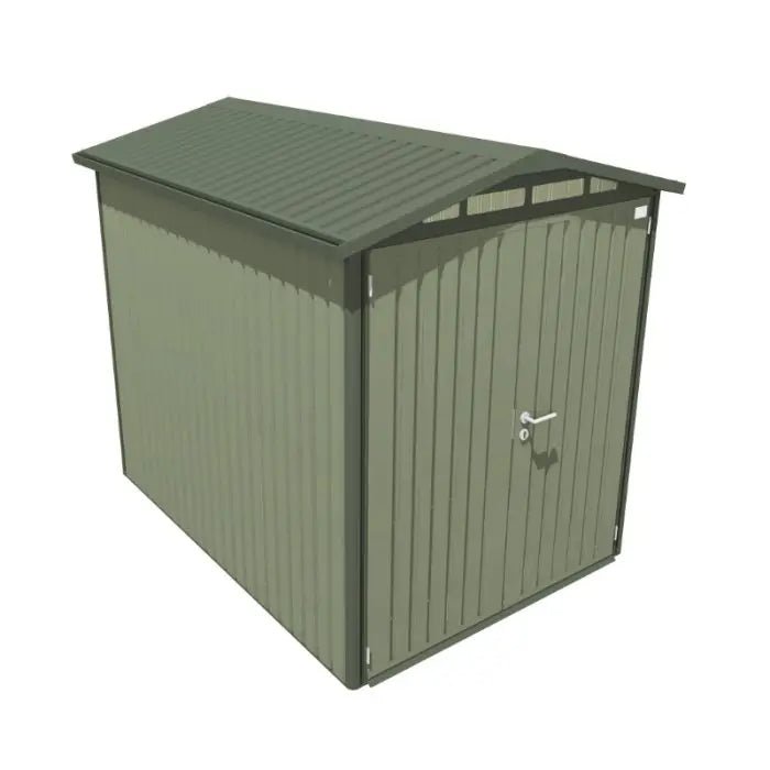 Alton Shed 8FT x 6FT W 2.4m x D 1.84m x H 2.13m Green - Outdoor Structures UK