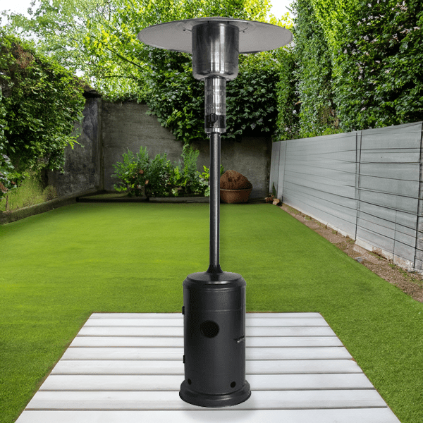 Capri Black Patio Heater - Outdoor Structures UK