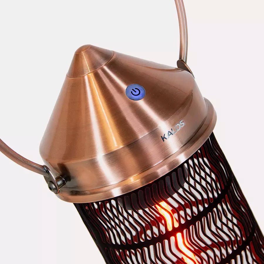 Copper Electric Lantern - Small 1500W - Outdoor Structures UK
