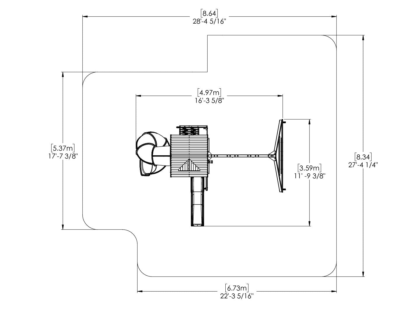 Mountain Peak Wooden Climbing Frame - Outdoor Structures UKMountain Peak Wooden Climbing FrameOutdoor Structures UK