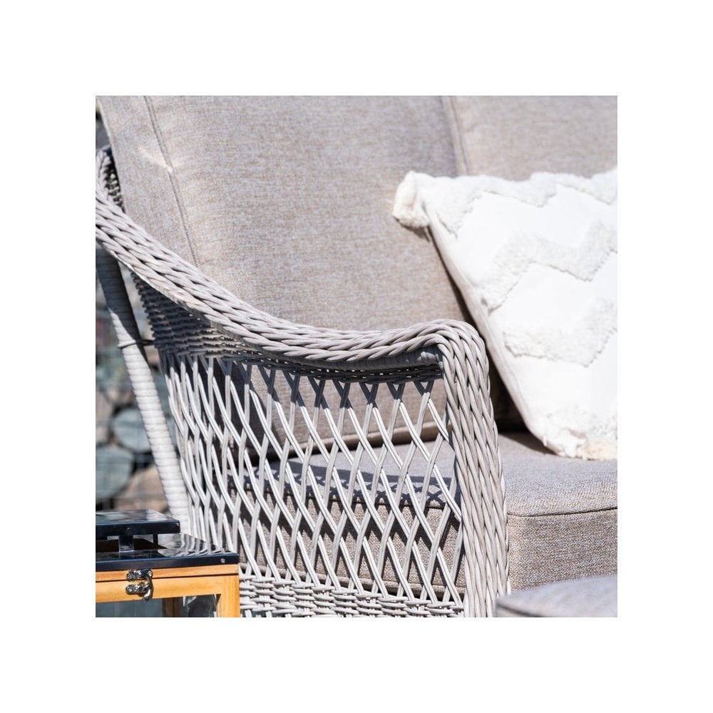 Norfolk Leisure Cotswold Mini Corner Set With Stools And Square Adjustable Table