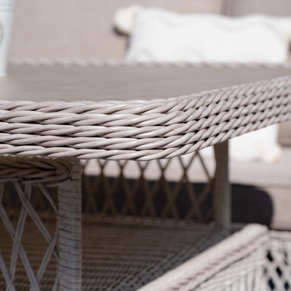 Norfolk Leisure Cotswold Mini Corner Set With Stools And Square Adjustable Table