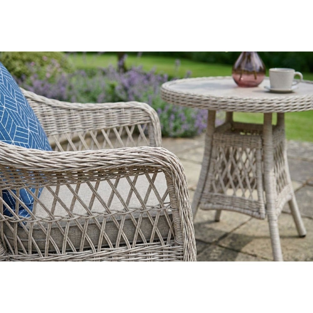 COTSWOLD - Wicker 2 Seater Bistro