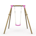 Plum® Bush BabyTM Wooden Swing Set - Single Swing - Outdoor Structures UK