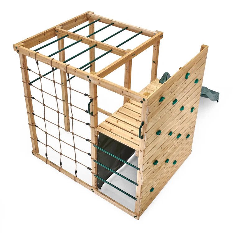 Plum Climbing Cube Wooden Play Centre - Outdoor Structures UK