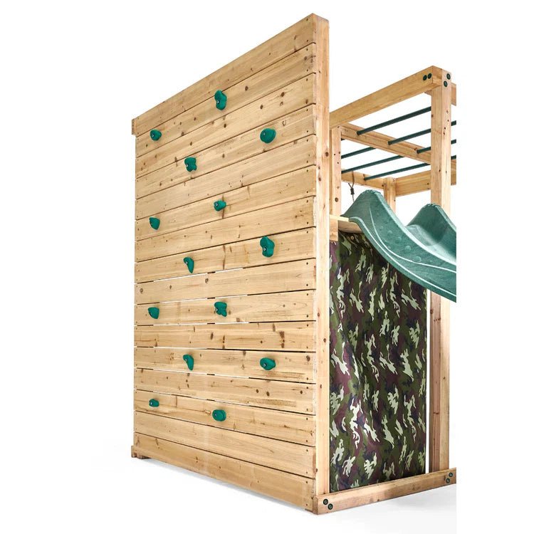 Plum Climbing Cube Wooden Play Centre - Outdoor Structures UK