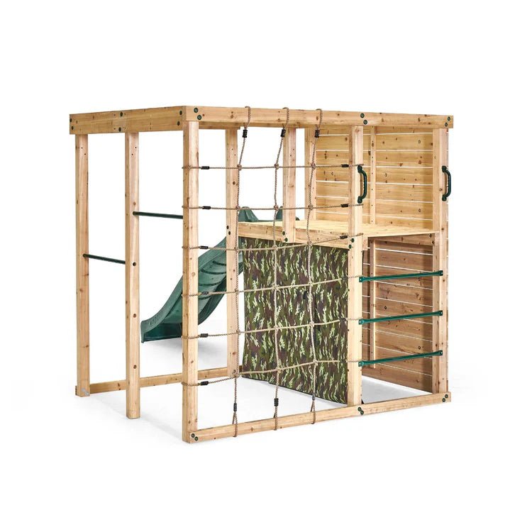 Plum Climbing Cube Wooden Play Centre - Outdoor Structures UK