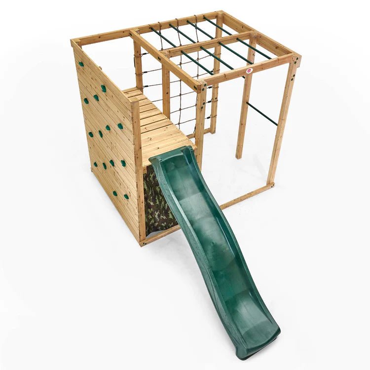 Plum Climbing Cube Wooden Play Centre - Outdoor Structures UK