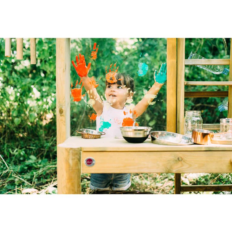 Plum Discovery Mud Pie Kitchen – Outdoor Sensory Play & Nature Learning - Outdoor Structures UK