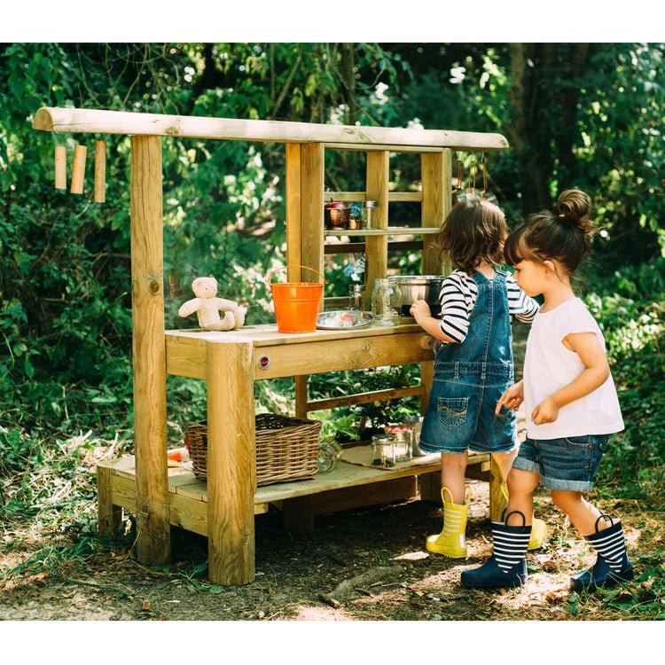 Plum Discovery Mud Pie Kitchen – Outdoor Sensory Play & Nature Learning - Outdoor Structures UK