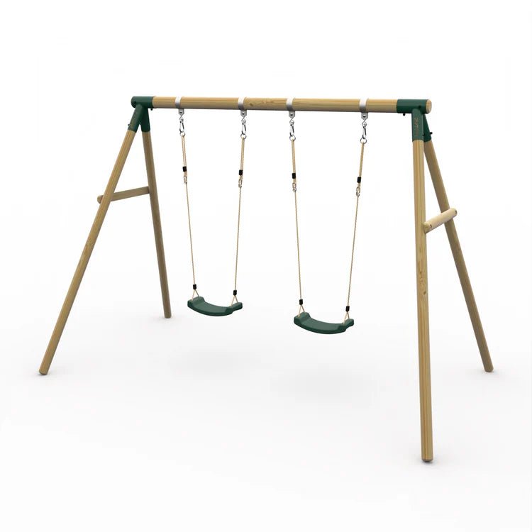 Plum® MarmosetTM Wooden Swing Set - Outdoor Structures UK