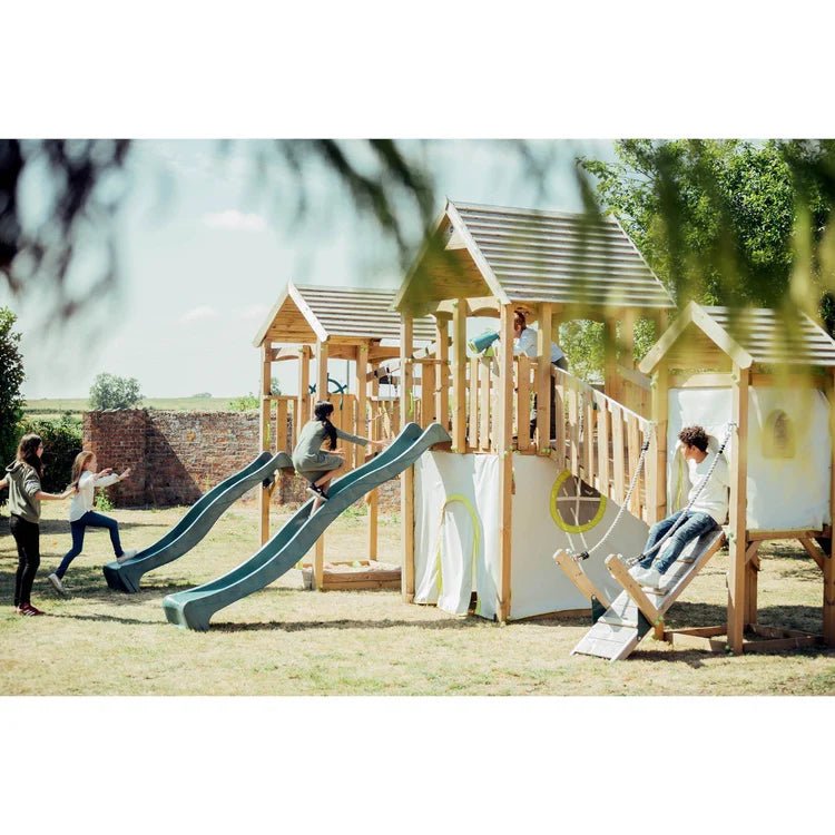 Plum Wildebeest Playground – Ultimate Multi‑Activity Wooden Play Centre - Outdoor Structures UK