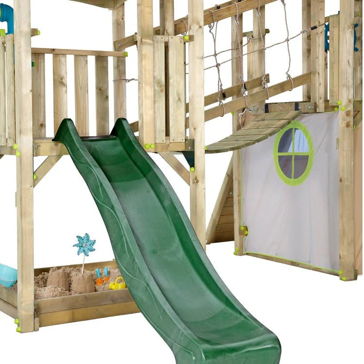 Plum Wildebeest Playground – Ultimate Multi‑Activity Wooden Play Centre - Outdoor Structures UK