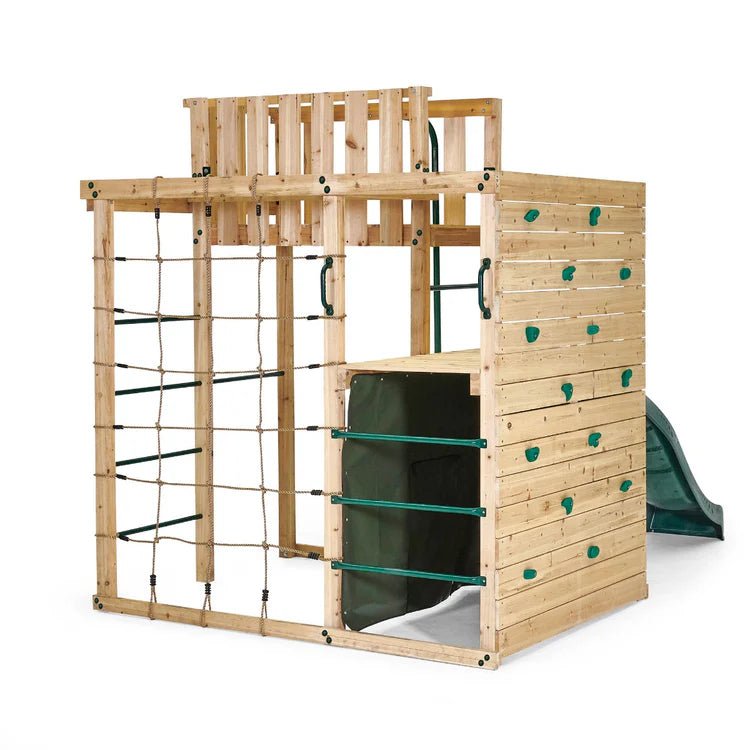 Plum Wooden Climbing Cube XL – Ultimate Multi‑Activity Play Centre - Outdoor Structures UK