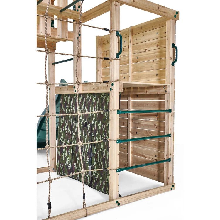 Plum Wooden Climbing Cube XL – Ultimate Multi‑Activity Play Centre - Outdoor Structures UK