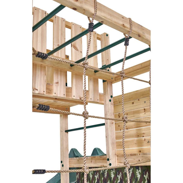 Plum Wooden Climbing Cube XL – Ultimate Multi‑Activity Play Centre - Outdoor Structures UK