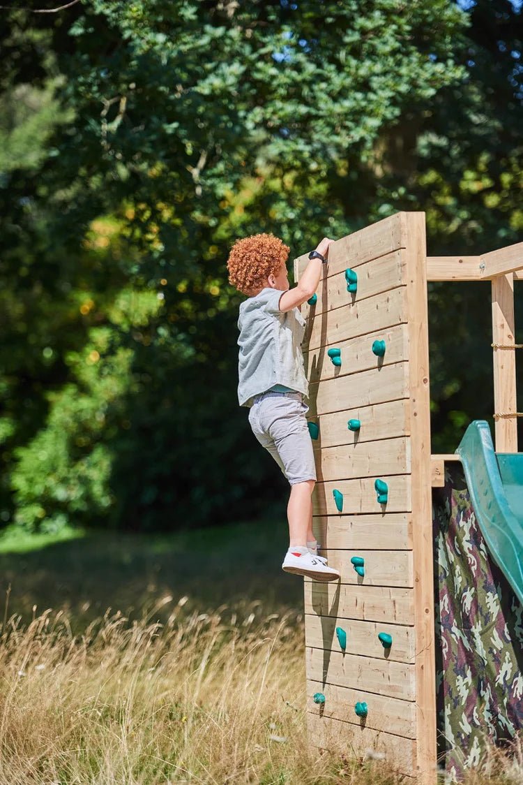 Plum Wooden Climbing Cube XL – Ultimate Multi‑Activity Play Centre - Outdoor Structures UK