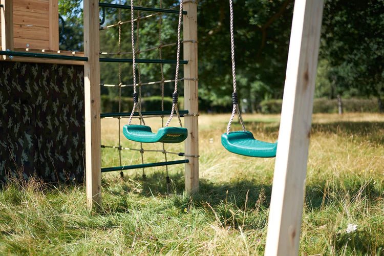 Plum Wooden Climbing Cube XL with Swing Arm – Ultimate Multi‑Activity Play Centre - Outdoor Structures UK