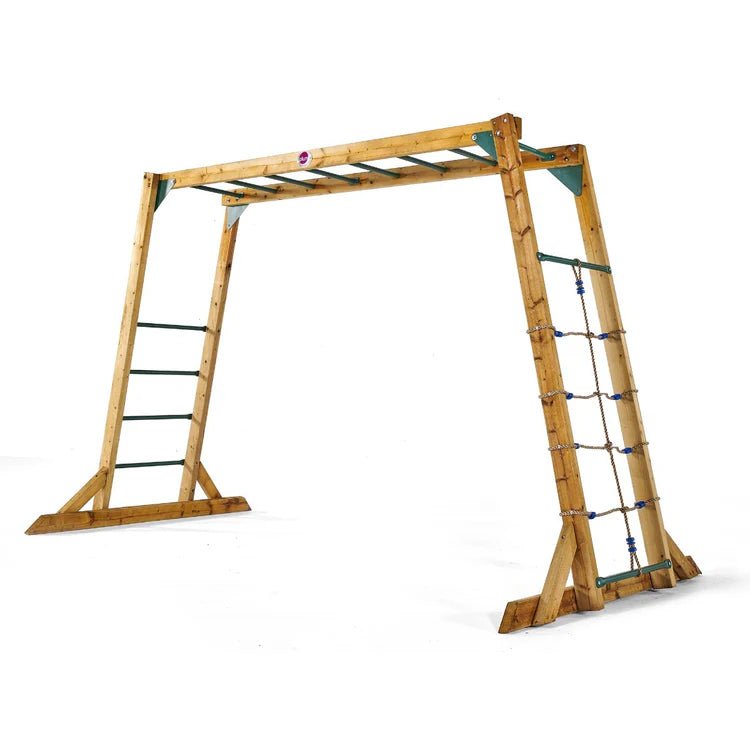 Plum Wooden Monkey Bars – Stand‑Alone Climbing Frame - Outdoor Structures UK