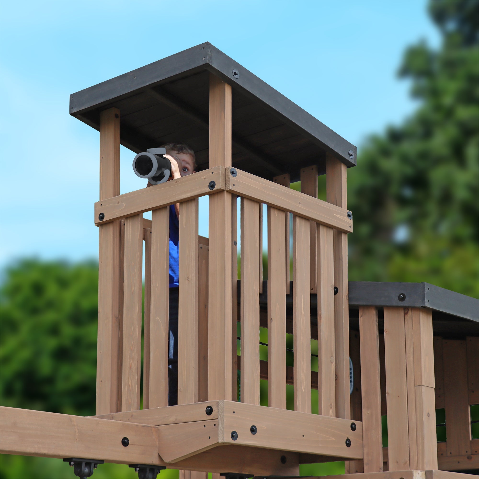 The Skyline Lookout Wooden Climbing Frame - Outdoor Structures UKThe Skyline Lookout Wooden Climbing FrameOutdoor Structures UK