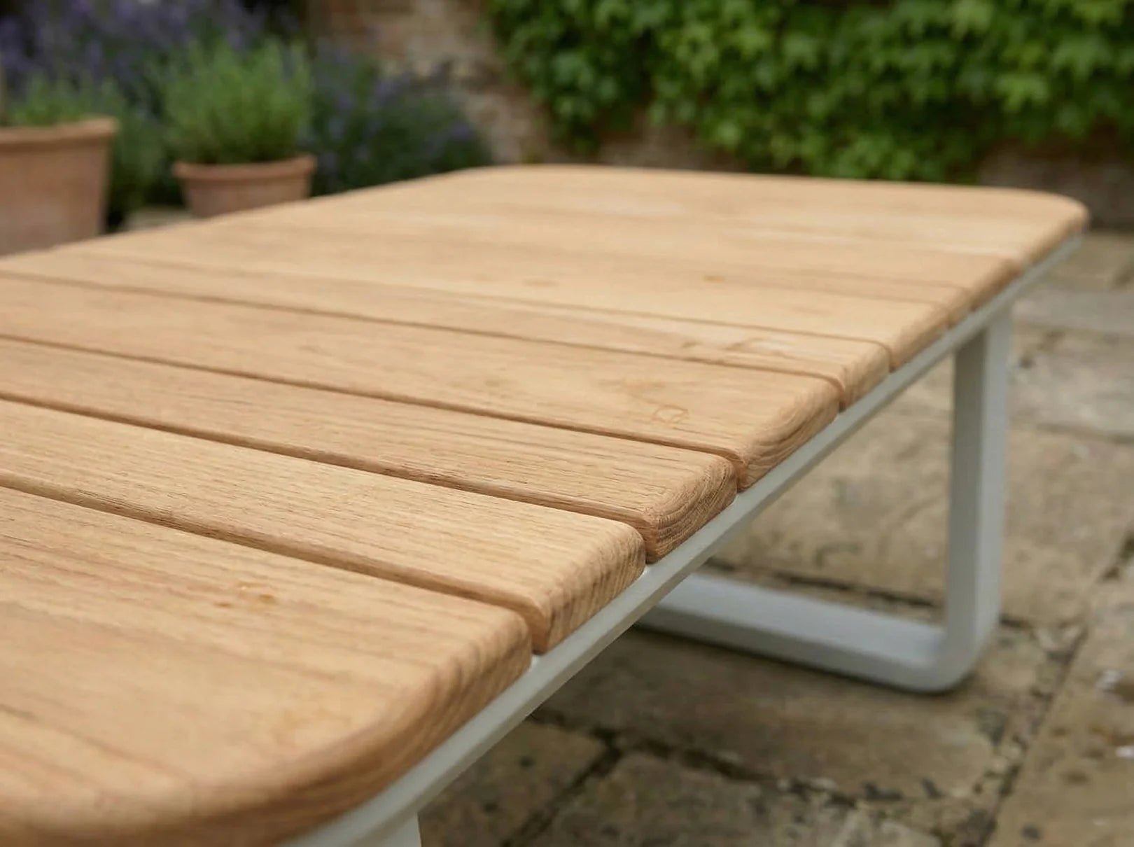 THORNBURY - Aluminium Slated Sofa Set - Outdoor Structures UK