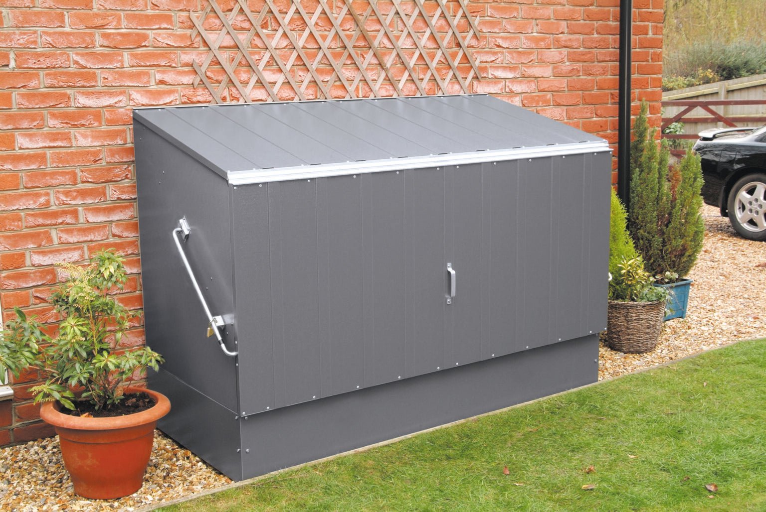 Trimetals Bicycle Store / ProtectaCycle - Outdoor Structures UK