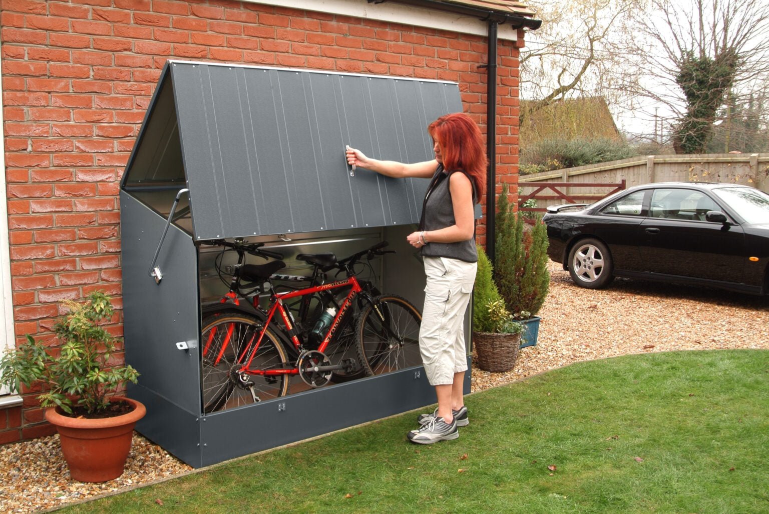 Trimetals Bicycle Store / ProtectaCycle - Outdoor Structures UK