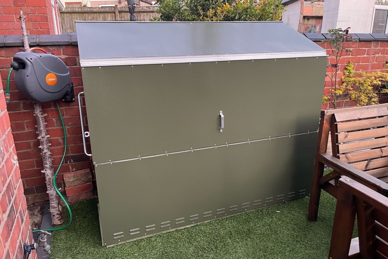 Trimetals Senator (Tall) Garden Storage Unit - Outdoor Structures UK