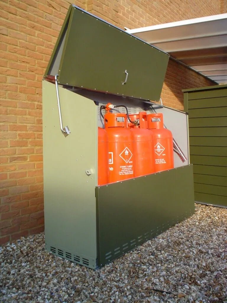 Trimetals Senturion 4 × 47kg LPG Bottle Store - Outdoor Structures UK