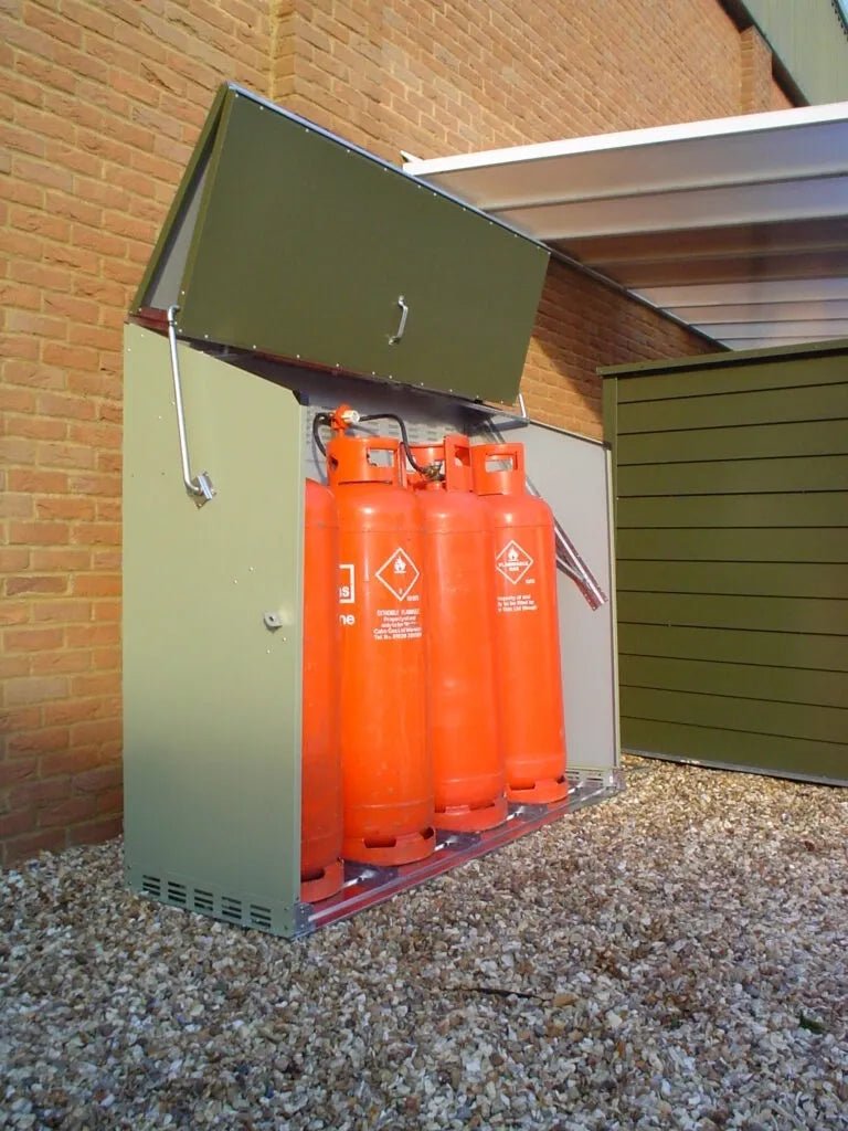 Trimetals Senturion 4 × 47kg LPG Bottle Store - Outdoor Structures UK