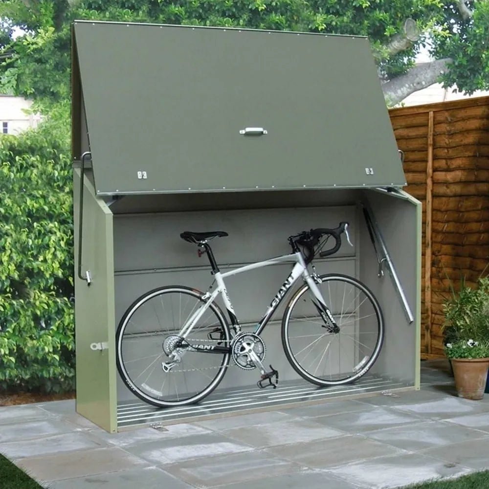 Trimetals Sesame Store – Compact, Secure & Maintenance‑Free Bike and Garden Storage - Outdoor Structures UK