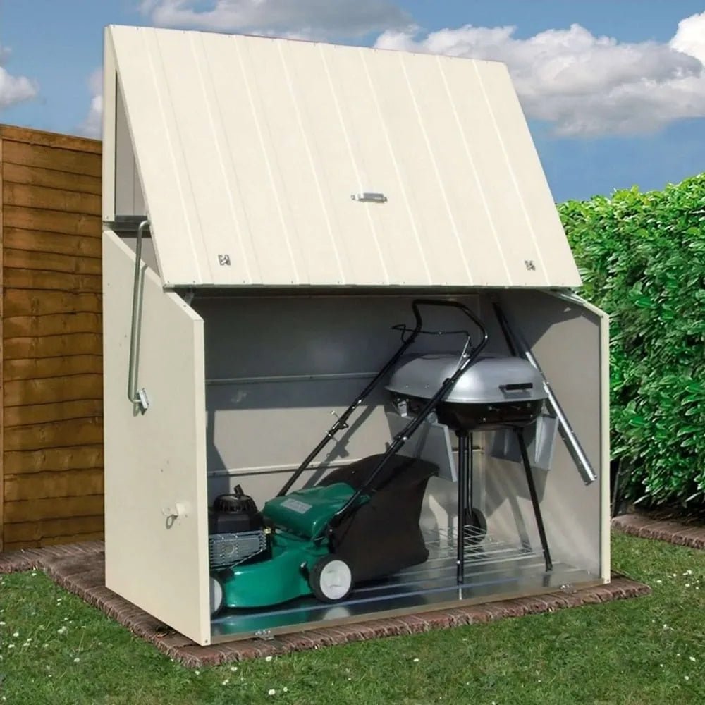 Trimetals Sesame Store – Compact, Secure & Maintenance‑Free Bike and Garden Storage - Outdoor Structures UK