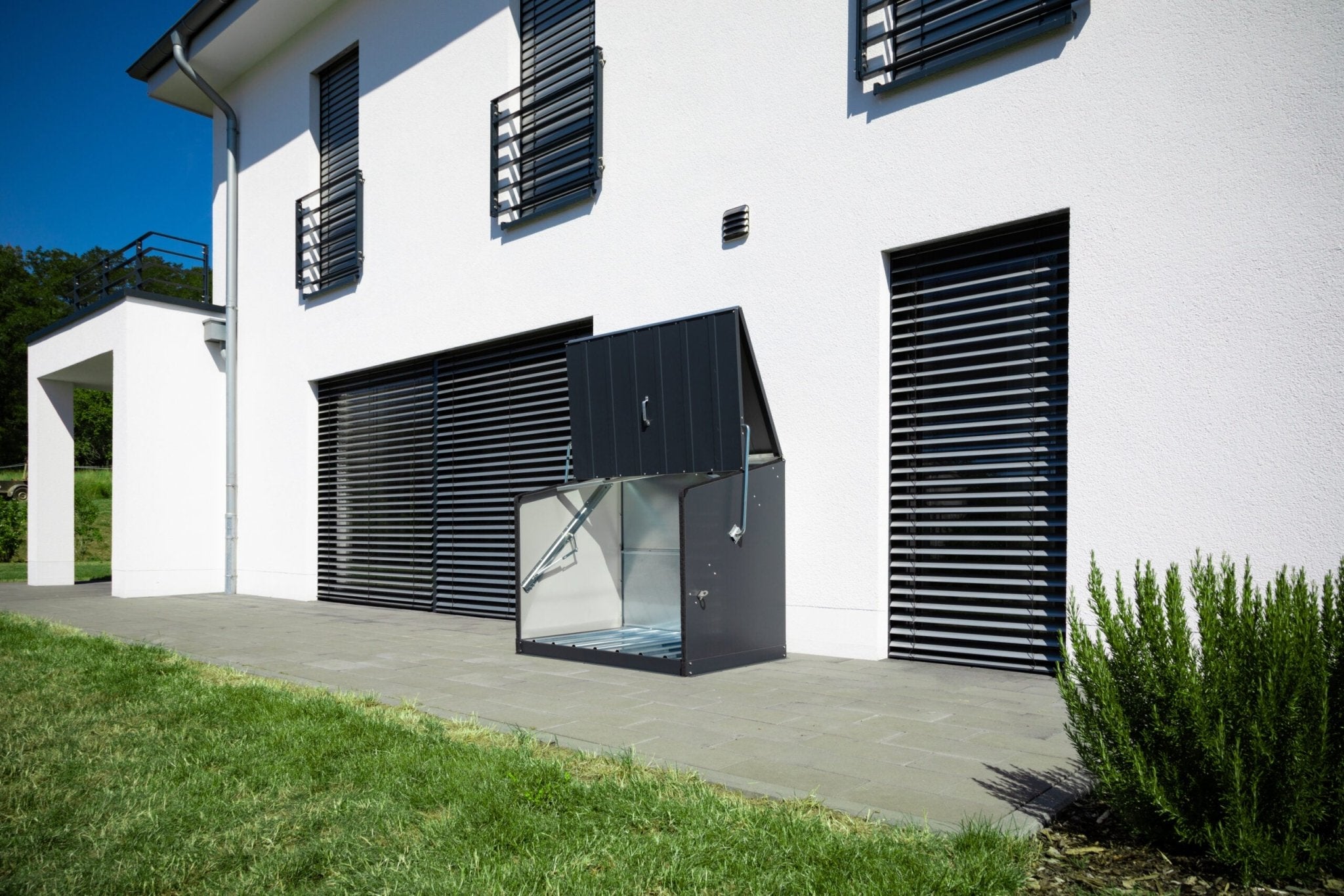 Trimetals Stowaway (Medium) Garden Storage Box - Outdoor Structures UK