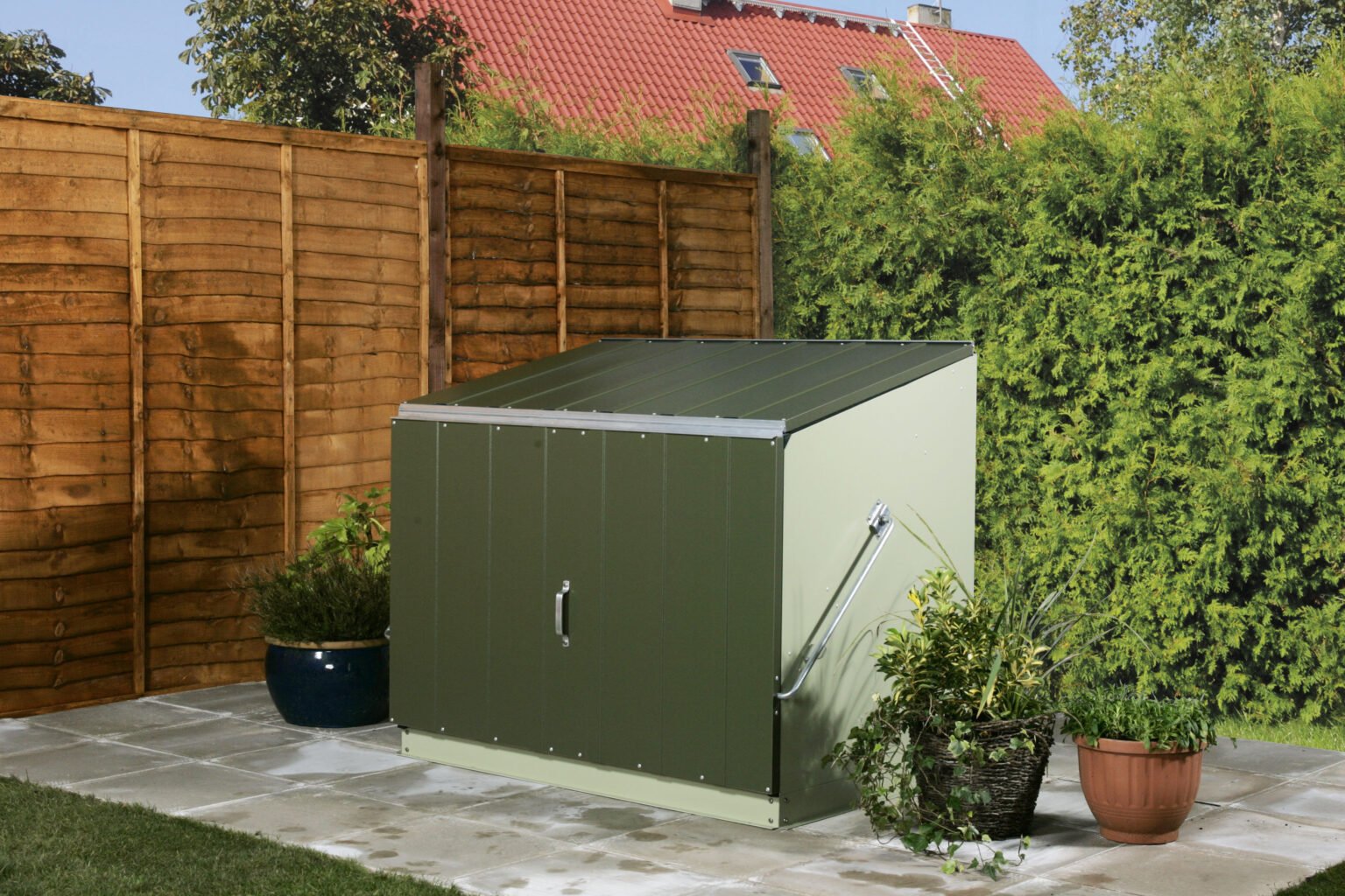 Trimetals Stowaway (Medium) Garden Storage Box - Outdoor Structures UK