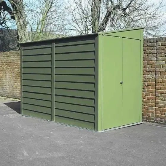 Trimetals Titan 950 Pent Metal Shed – 9×5 ft - Outdoor Structures UK