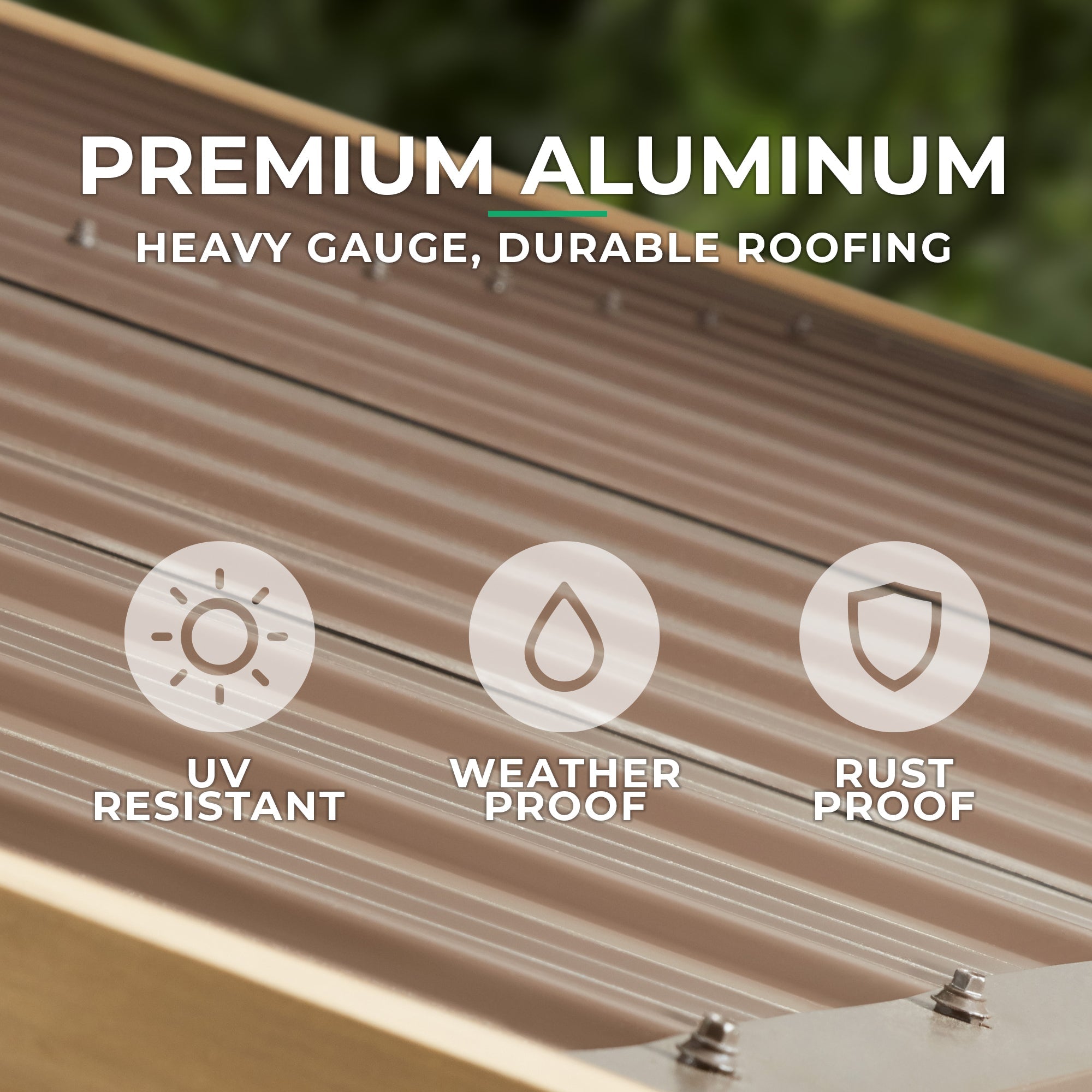 Yardistry Compact Wooden Pavilion 5.8ft x 8ft (1.7m x 2.4m) - Outdoor Structures UK