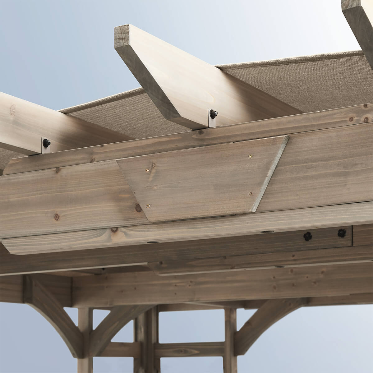 Yardistry Wooden Pergola 10ft x 14ft (3m x 4.2m) - Outdoor Structures UK