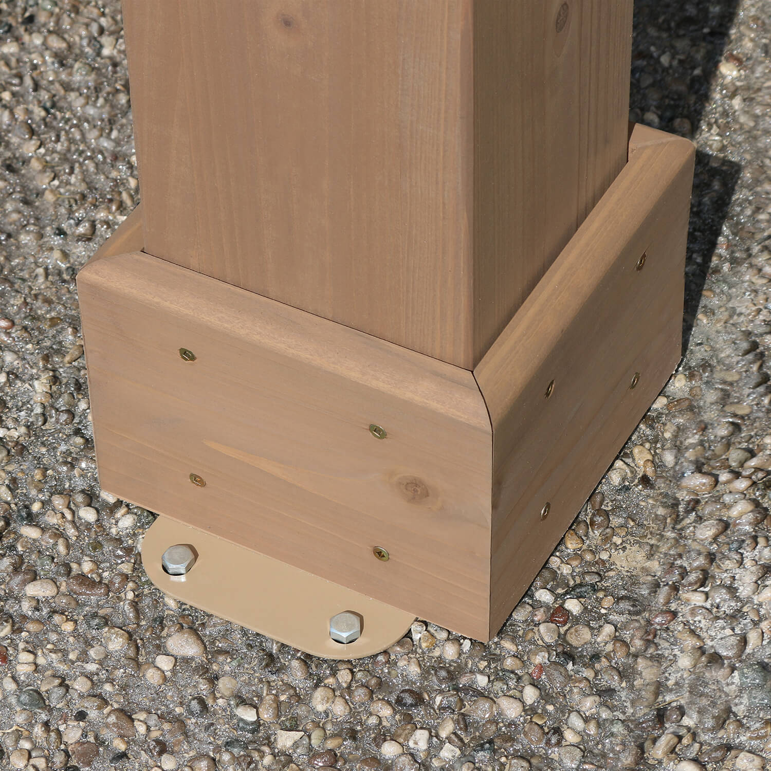 Yardistry Wooden Pergola 12ft x 12ft (3.7m x 3.7m) - Outdoor Structures UK